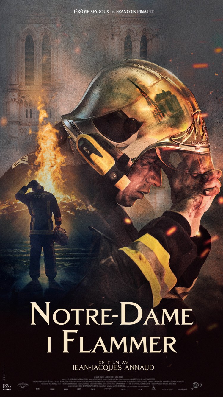Notre-Dame i flammer