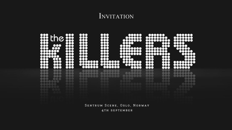 Win tickets to see The Killers in Oslo!