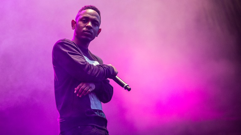 Lamar i studio med Dr. Dre