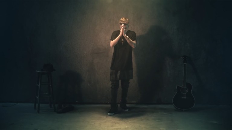 Justin Bieber med bunnplassering