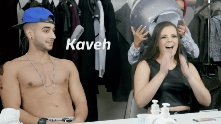 Ble overrasket av Kaveh i baris