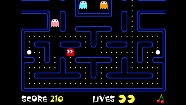 Spill Pacman HER!
