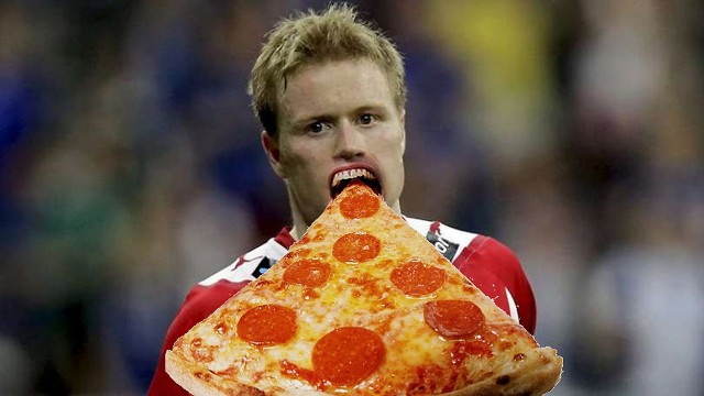 Supermann-pizza!