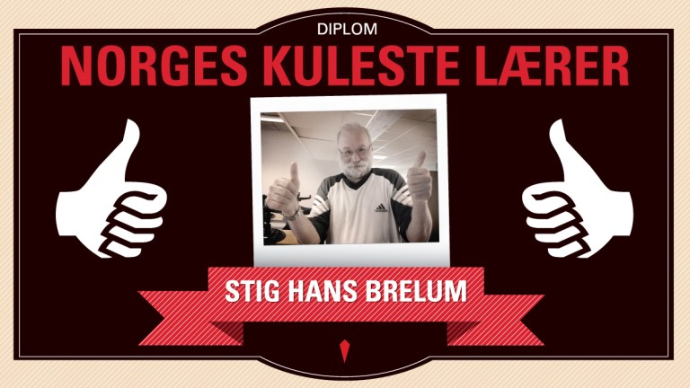 Her er Norges kuleste lærer!