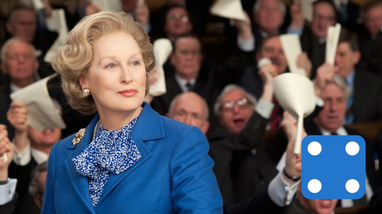 Fantastisk som Maggie Thatcher!