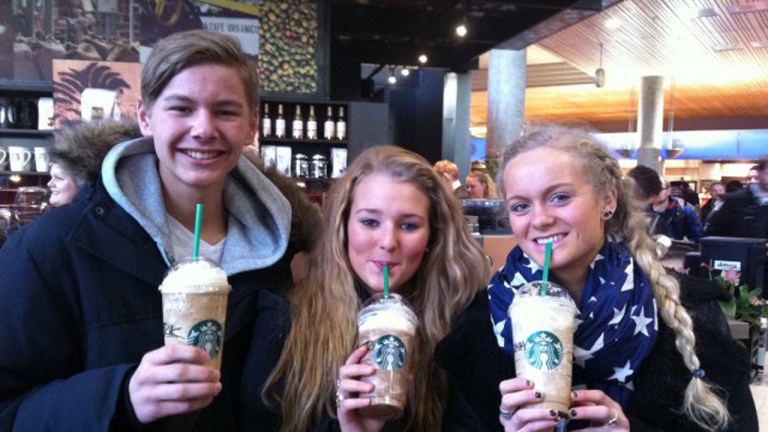 Skulket for Starbucks