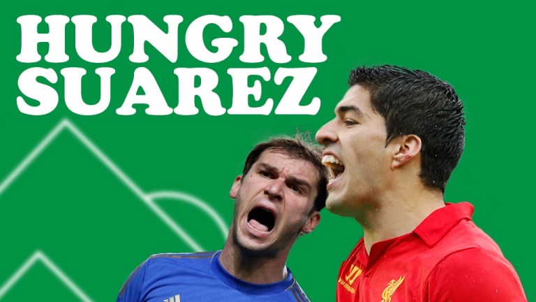 Spill Hungry Suarez!