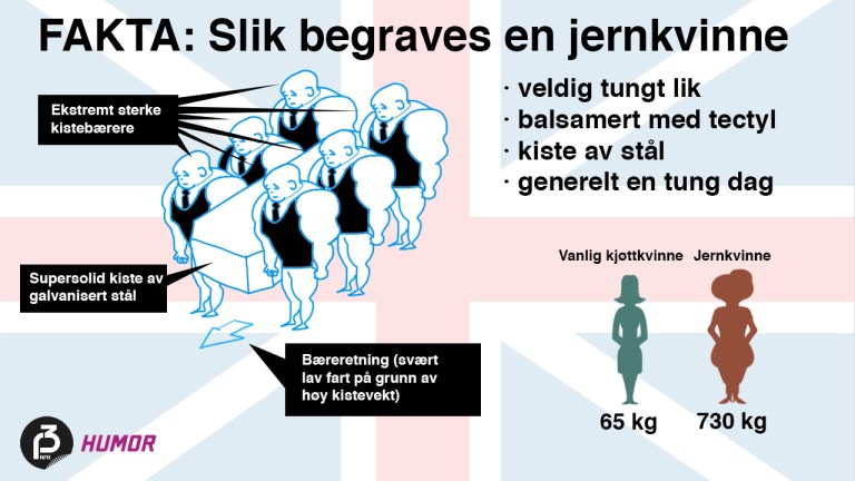 Fakta: Slik begraves en jernkvinne