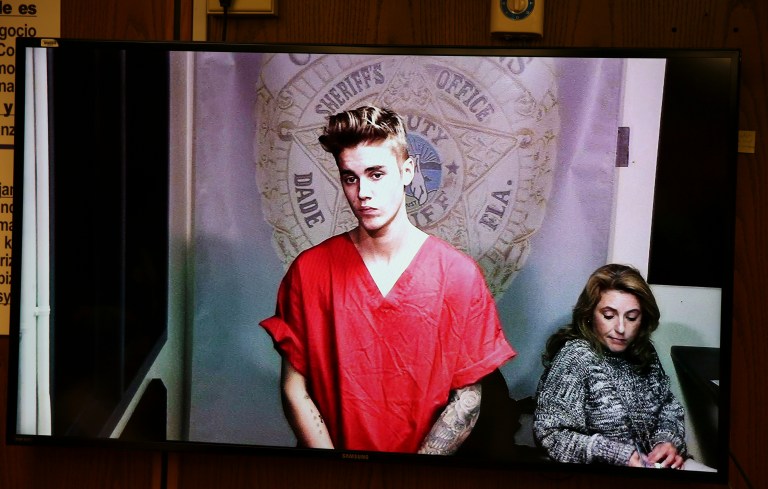 Musikk: Justin Bieber arrestert