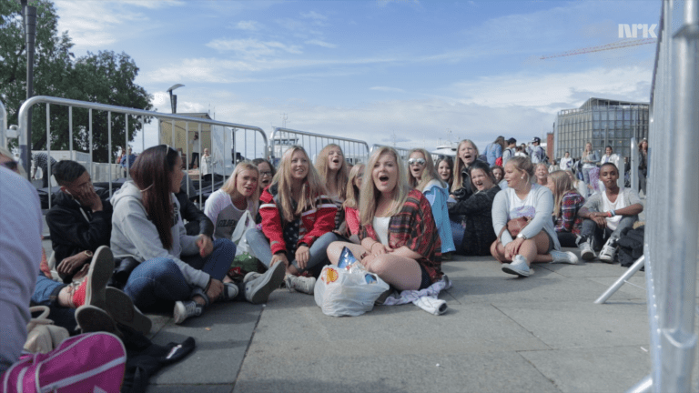 – Jeg har bare sittet her og fryst