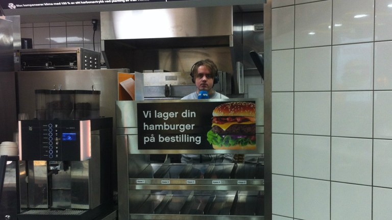 Du der vil ikke tro hva vi fant på bakrommet til burgerkjeden
