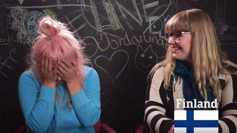 Bli med på Lines «språkskole»