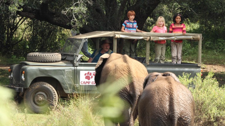 Karsten og Petra på safari