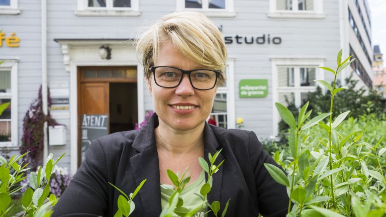 Miljøpartiets Hilde Opoku i studio