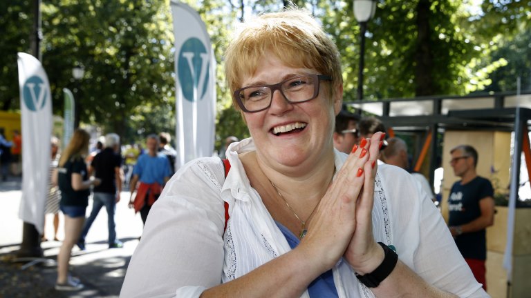 Trine Skei Grande er på plass