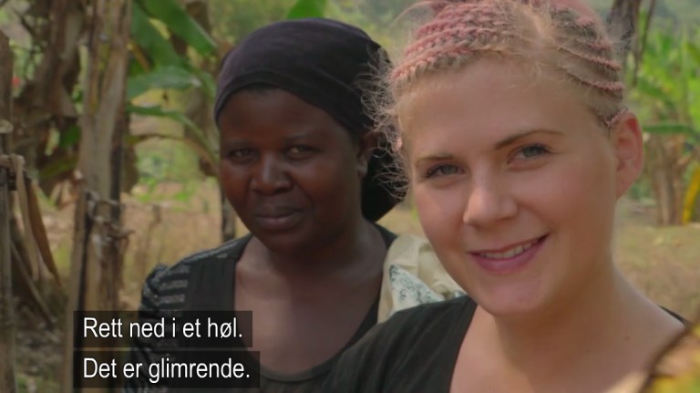 – Er det en utedass?