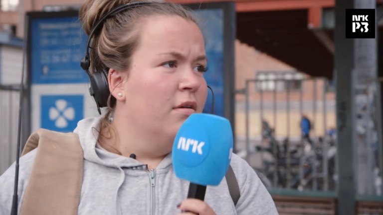 «Jente-Chris» debuterte som reporter: – Et steg opp fra «SKAM»