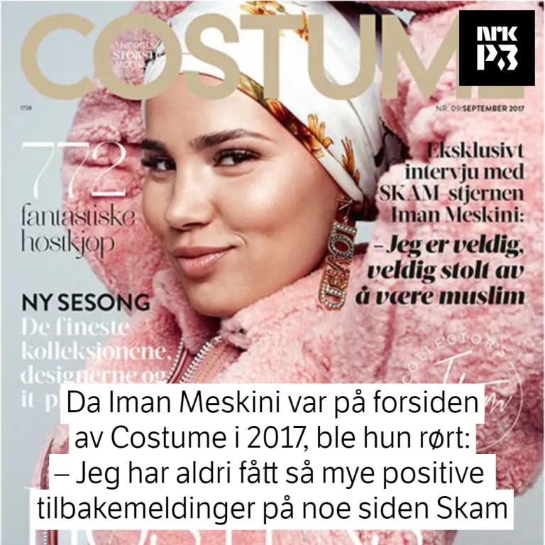Link i bio: Iman pryder igjen et av Norges største motemagasiner, men mener bransjen har lang vei å gå