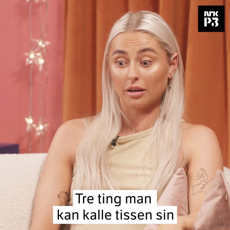 Link i bio: Tre ting man kan kalle tissen sin