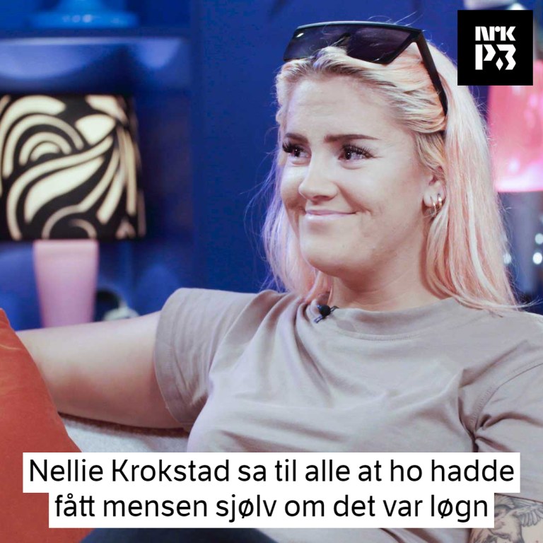 Link i bio: Laug om at ho hadde fått mensen