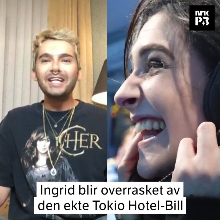 Link i bio: Ingrid blir ringt av Bill Kaulitz