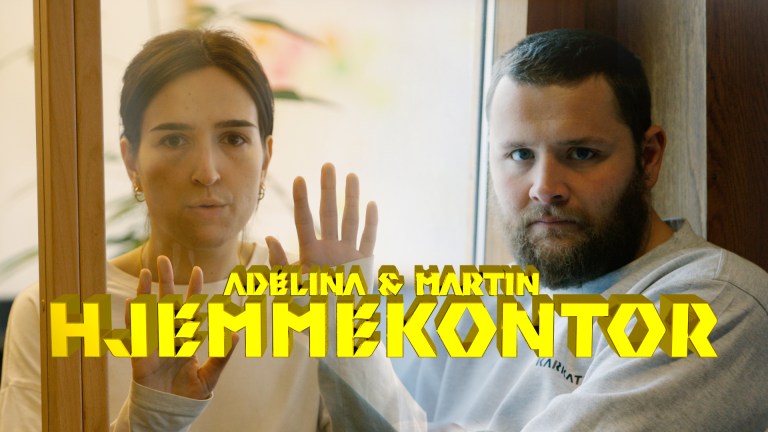 Martin og Adelinas musikkvideohyllest til hjemmekontor