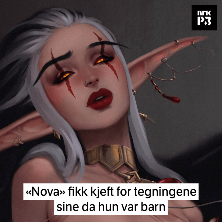 Link i bio: «Nova» selger tegninger av nakne alver