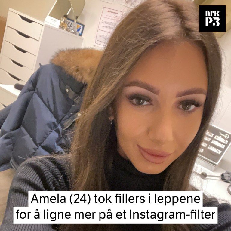Link i bio: Snapchat fikk Thea til å mislike ansiktet sitt