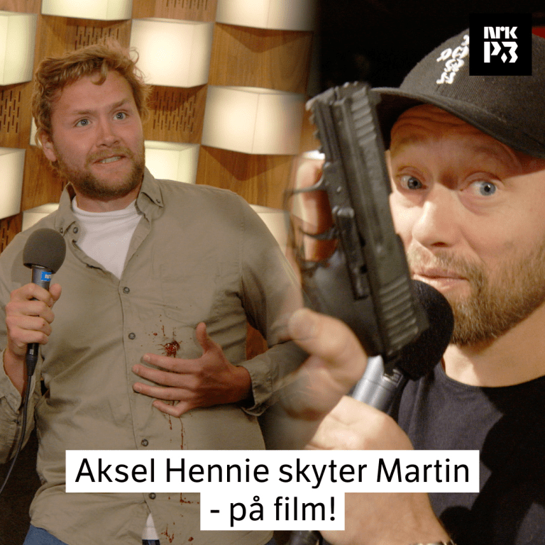 Link i bio: P3morgen Aksel Hennie skyter Martin
