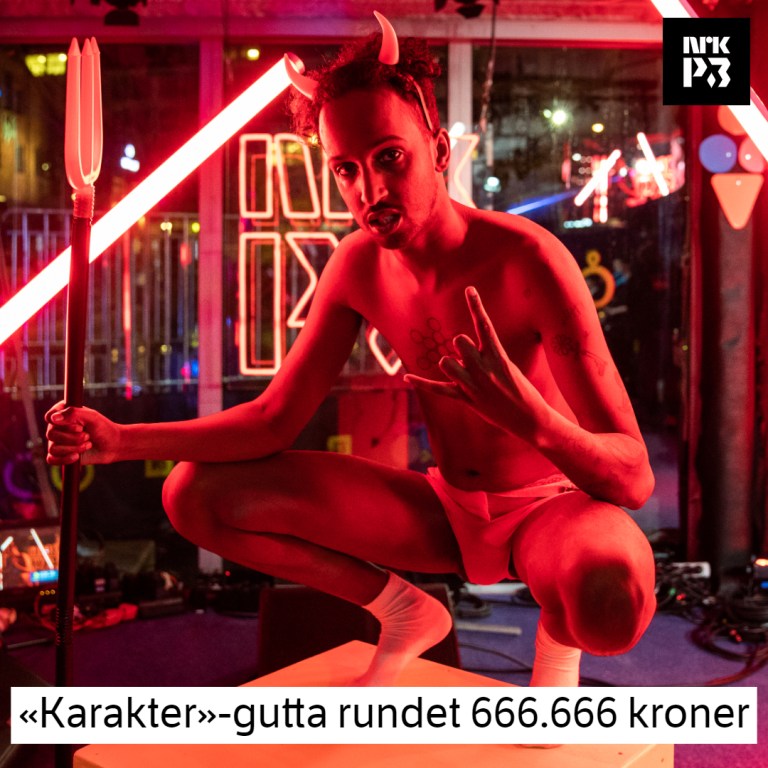 Link i bio: «Karakter»-gutta rundet 666.666 kroner