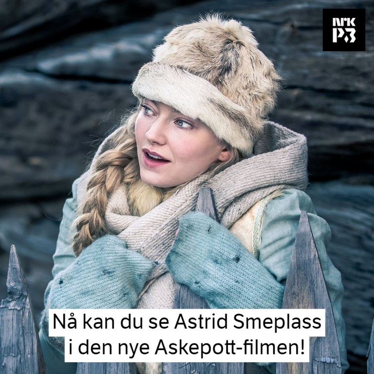 Link i bio: Nå kan du se Astrid Smeplass i den nye Askepott-filmen!