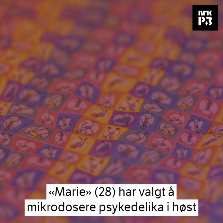 Link i bio: «Marie» (28) bruker heller LSD enn antidepressiver