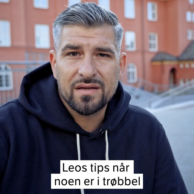 Link i bio: Leos tips når noen er i trøbbel