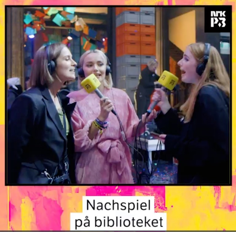 Link i bio: Nasj på biblioteket