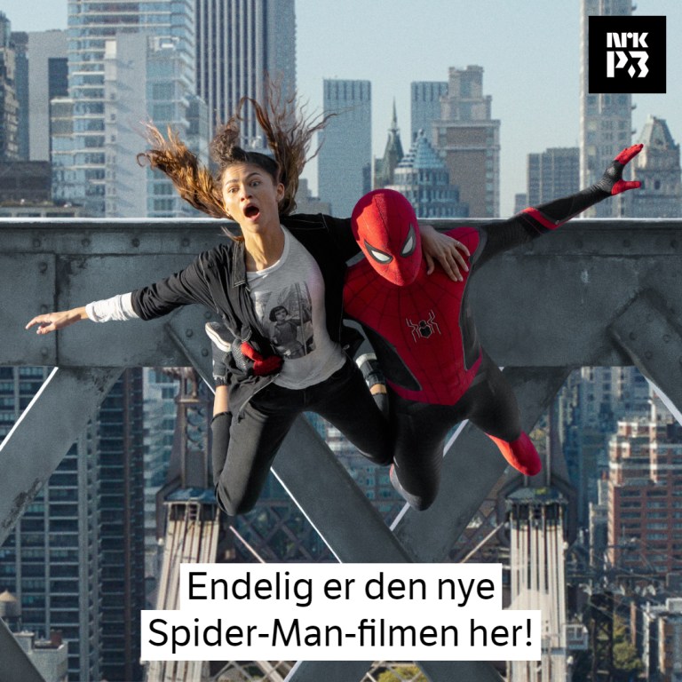 Link i bio: Endelig er den nye Spider-Man-filmen her!