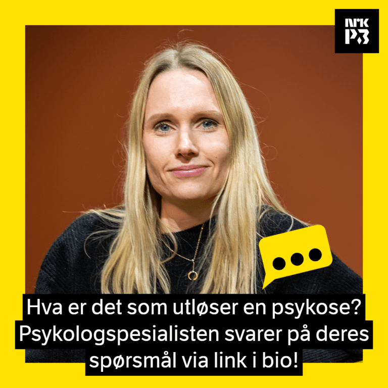Link i bio: Slik hjelper du noen som opplever psykose