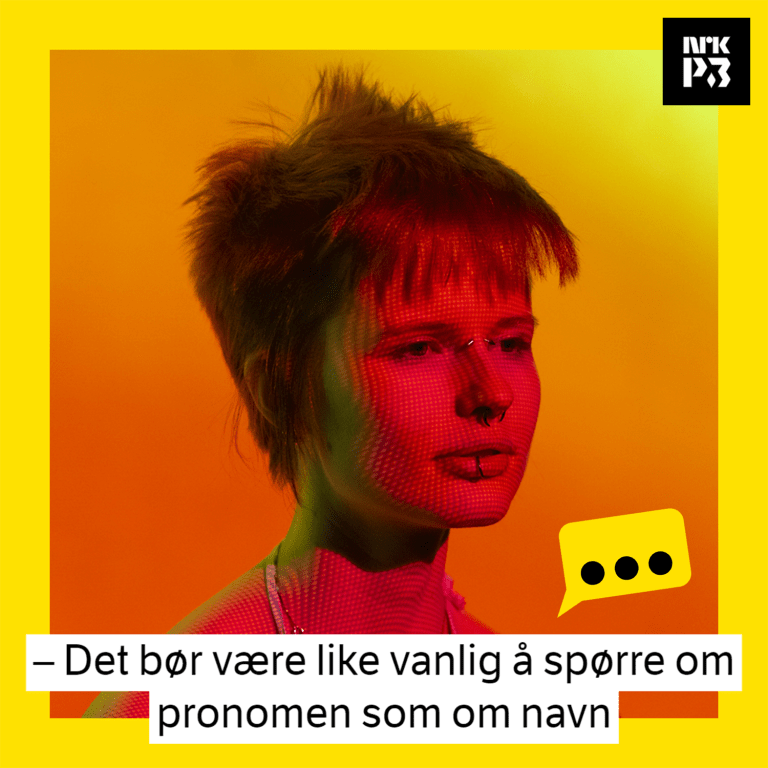 Link i bio: – Han, hun, hen, de, xe. Kall meg hva du vil!