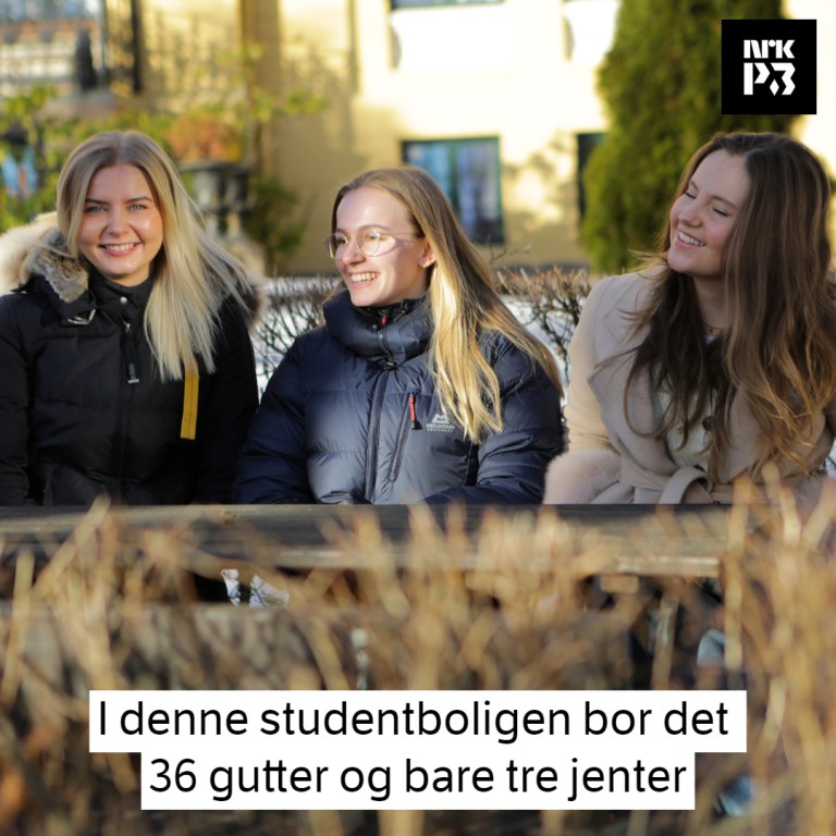 Link i bio: På dette studenthjemmet er det 92 prosent gutter: – Det er sunt å ha noen jenter