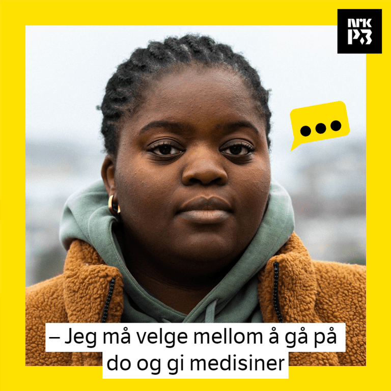 Link i bio: – Jeg må velge mellom å gå på do og gi medisiner