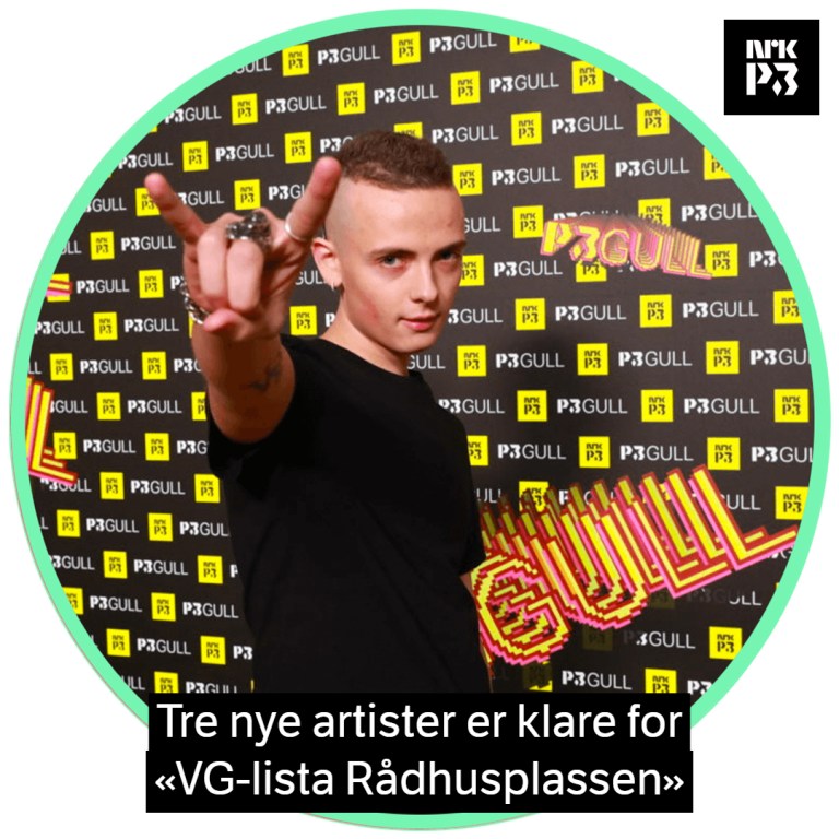 Link i bio: Tre nye artister er klare for «VG-lista Rådhusplassen»