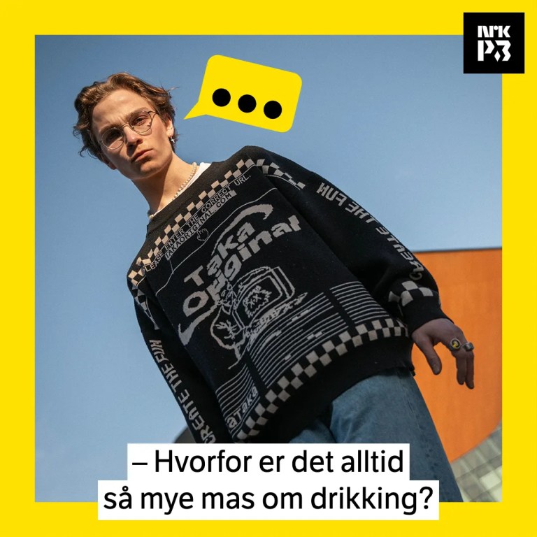 Link i bio: – Hvorfor er det så rart at jeg ikke drikker?