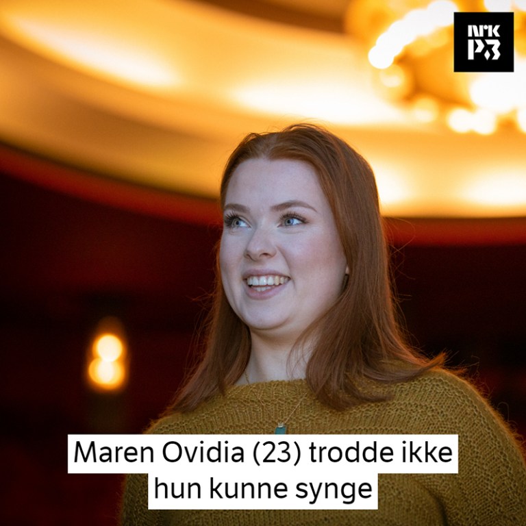 Link i bio: Maren (23) skal debutere på Folketeateret: – Jeg var faktisk ikke noe god til å synge før