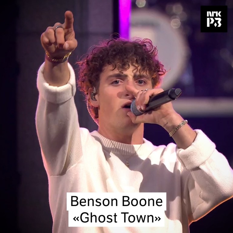 Link i bio: Benson Boone – «Ghost town»