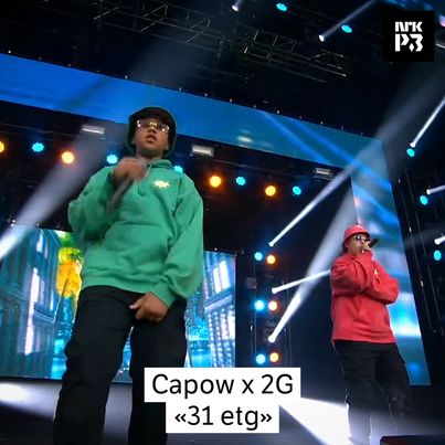 Link i bio: Capow x 2G – «31 etg»