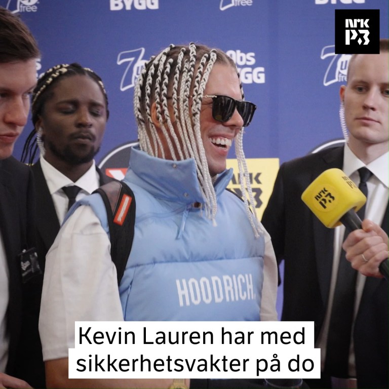 Link i bio: Kevin Lauren på rød løper