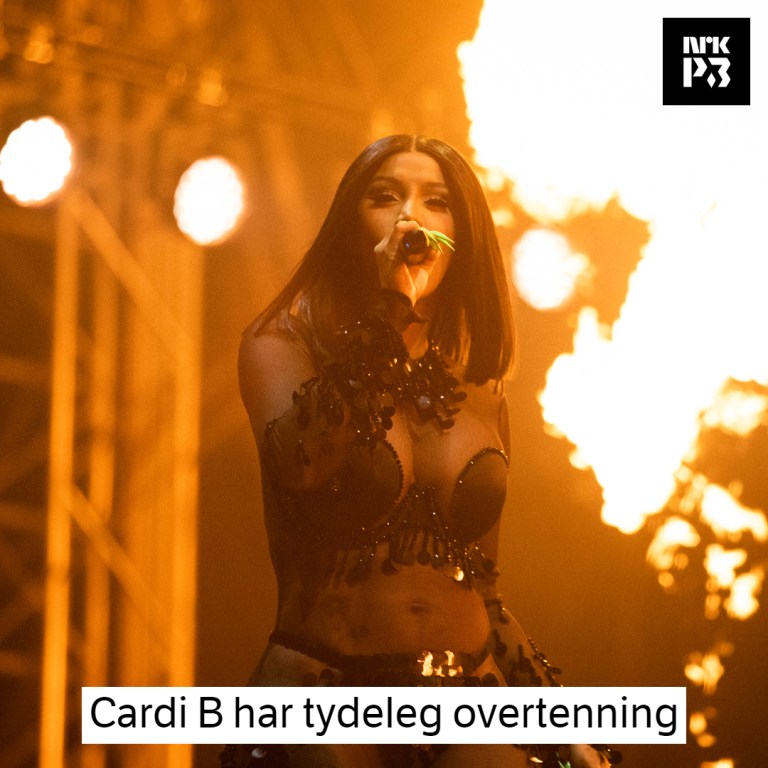 Link i bio: Cardi B har tydelig overtenning