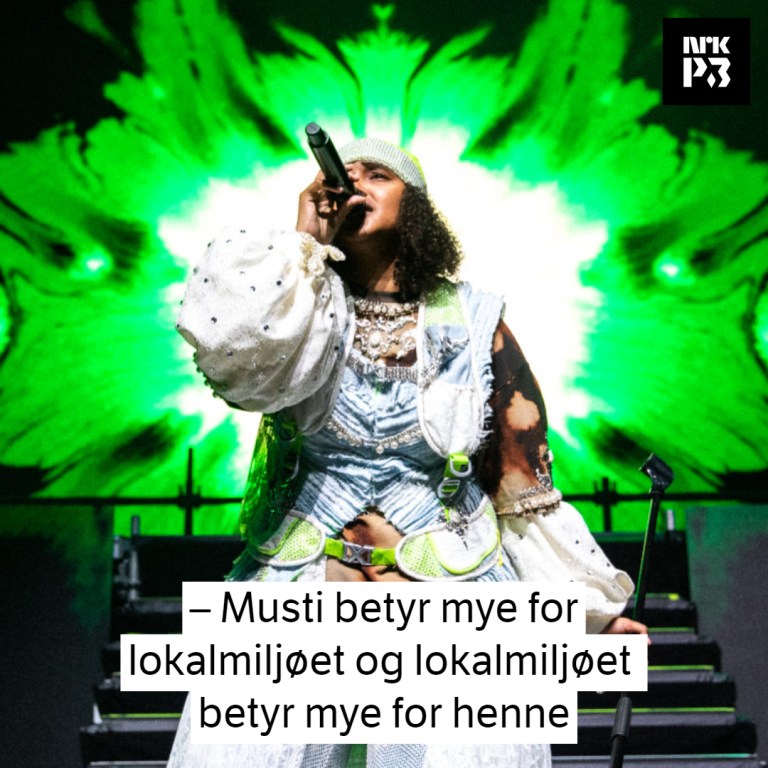 Link i bio: Musti betyr mye for lokalmiljøet, og lokalmiljøet betyr mye for henne