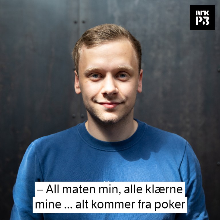 Link i bio: Sander (23) lever av å spille poker: – Jeg var sykt redd da jeg skulle spille det på fulltid