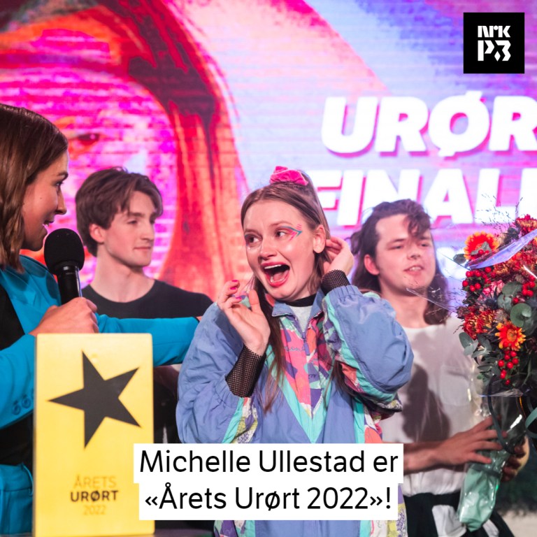 Link i bio: Michelle Ullestad er årets Urørt!