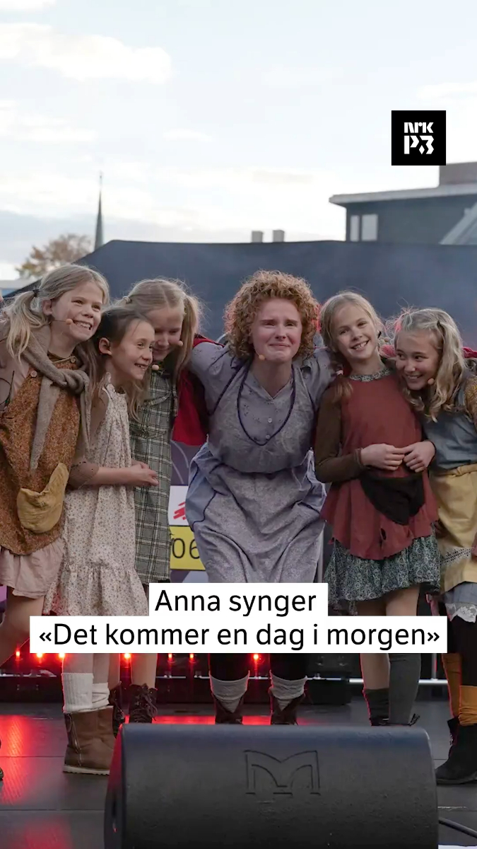 Link i bio: Anna synger annie